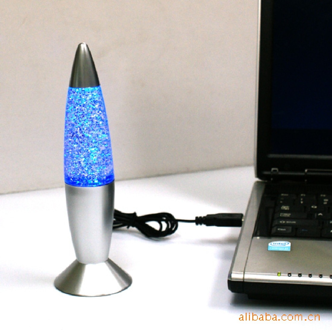 Glitter Lava Lamp Color-Changing Decor