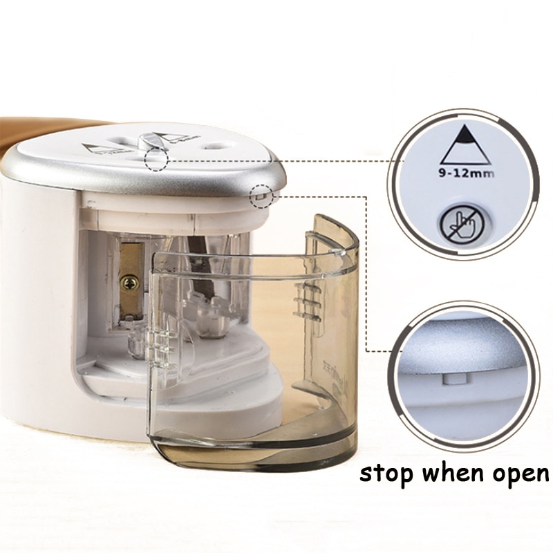 Electric Pencil Sharpener Dual Hole