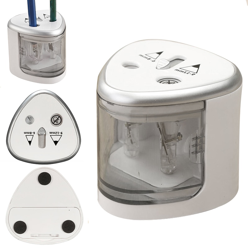 Electric Pencil Sharpener Dual Hole