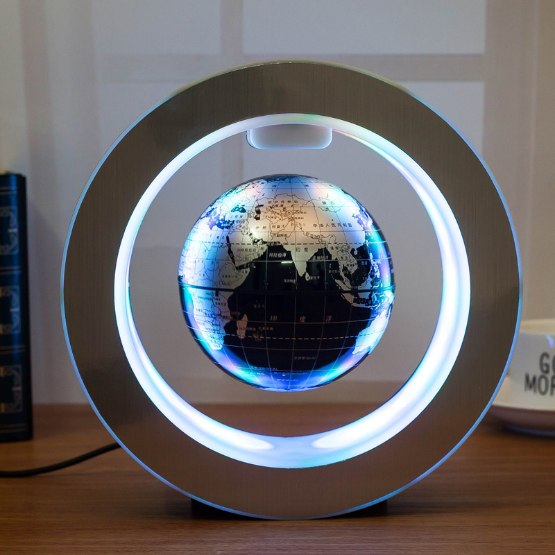 Floating Globe LED Magnetic Levitation