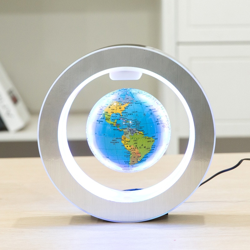 Floating Globe LED Magnetic Levitation