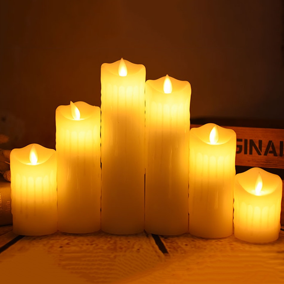 LED Candle Lights Dancing Flameless Candle