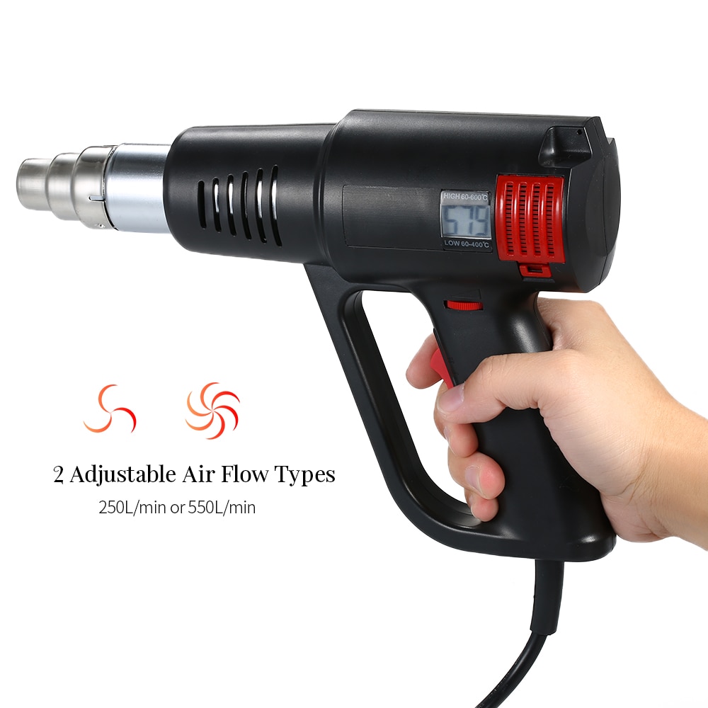 Hot Air Blower Digital Hand Tool