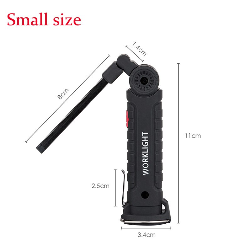 Rechargeable LED Flashlight Handheld Device