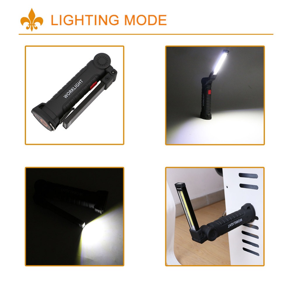 Rechargeable LED Flashlight Handheld Device