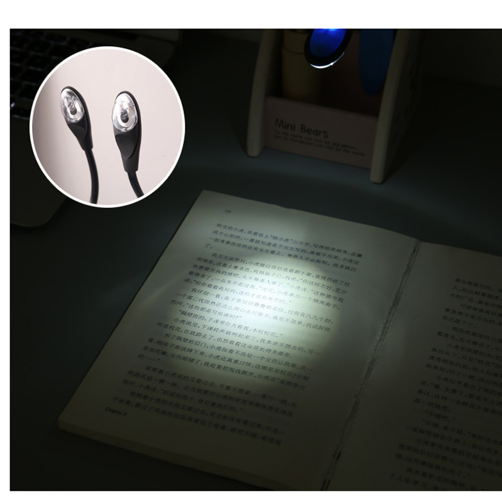 Clip On Reading Light Mini LED Lamp