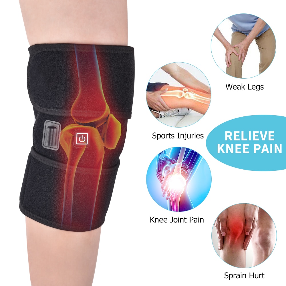 Knee Heating Pad Wrap Around Brace