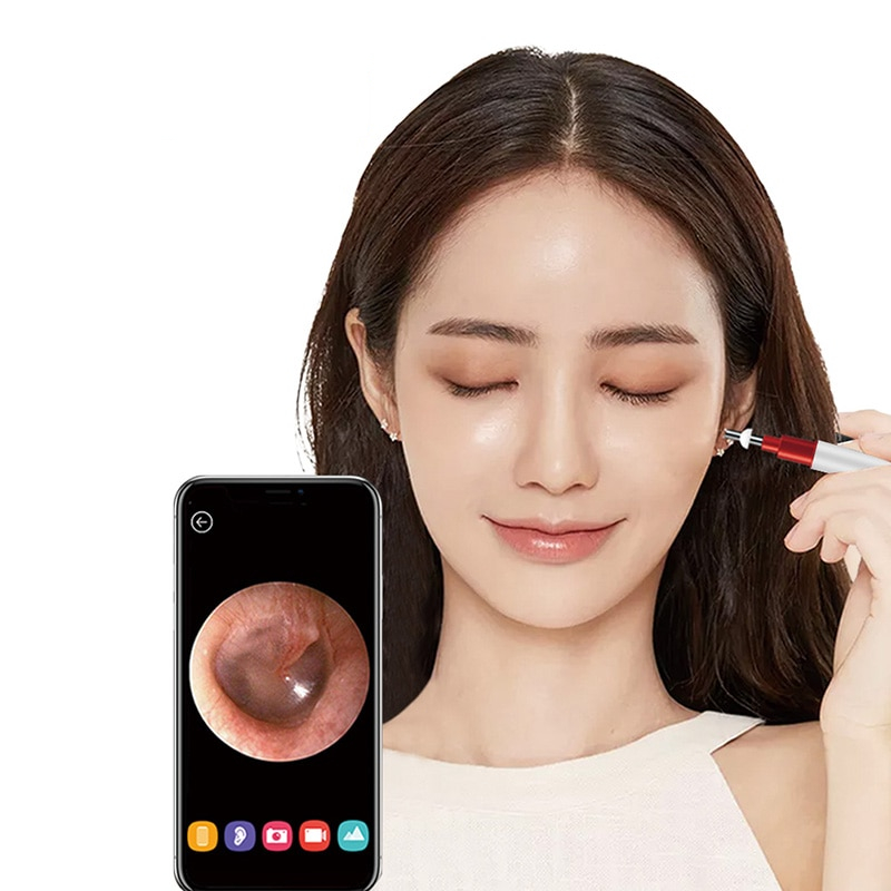 Ear Cleaning Tools HD WiFi Otoscope