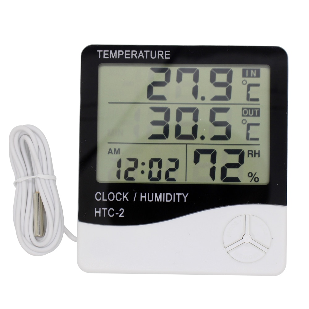 Digital Hygrometer LCD Display