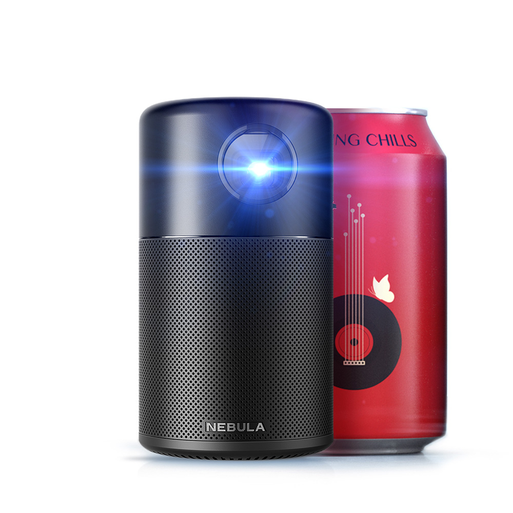 Mini Portable Projector with Speaker