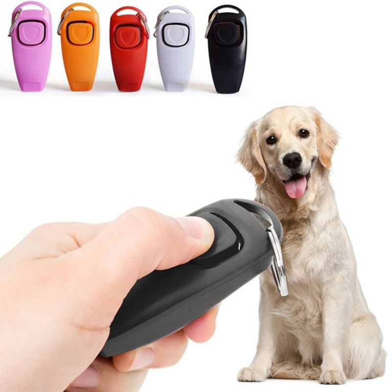 Dog Clicker Whistle Keychain