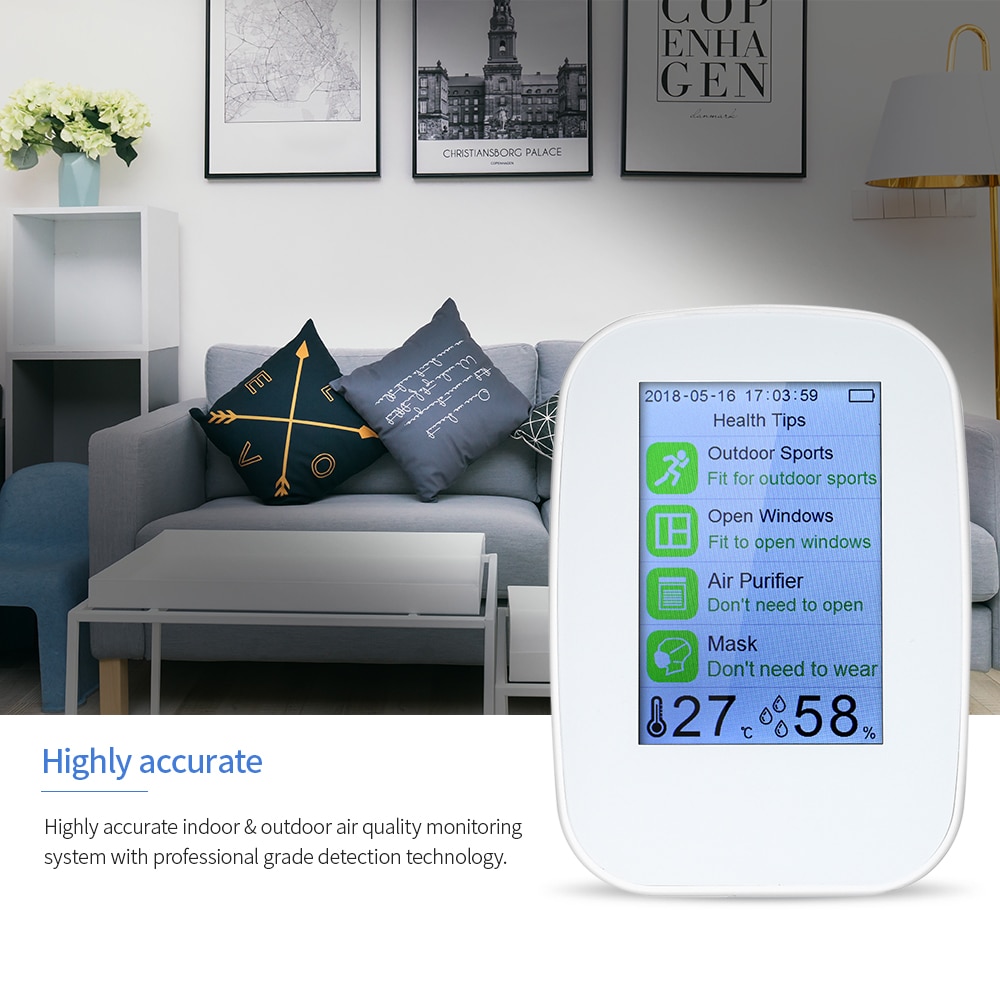 Air Quality Monitor Digital Device