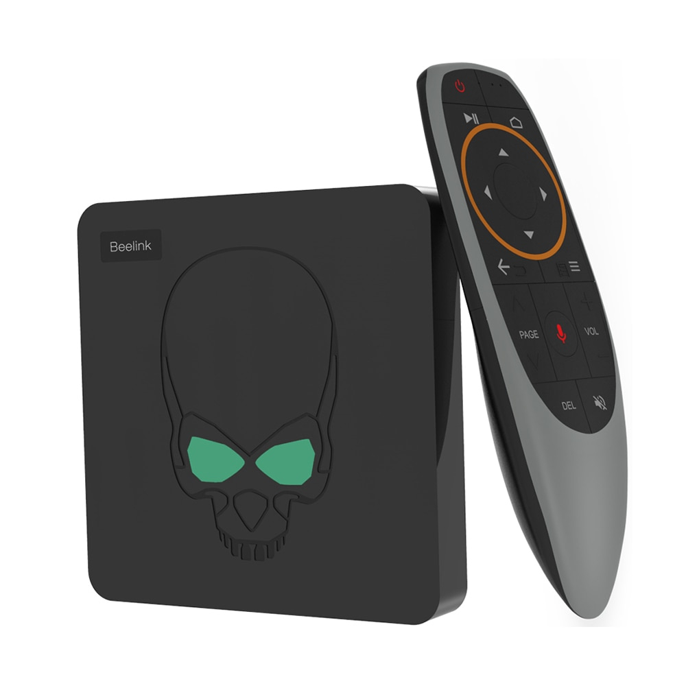 Smart TV Box with Voice Remote Control