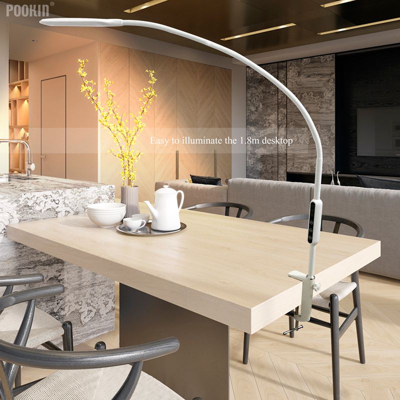 LED Panel Light Long Arm Clip Lamp