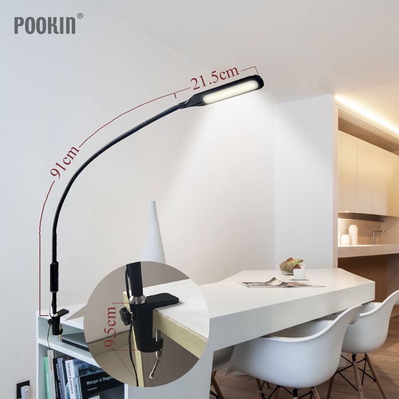 LED Panel Light Long Arm Clip Lamp