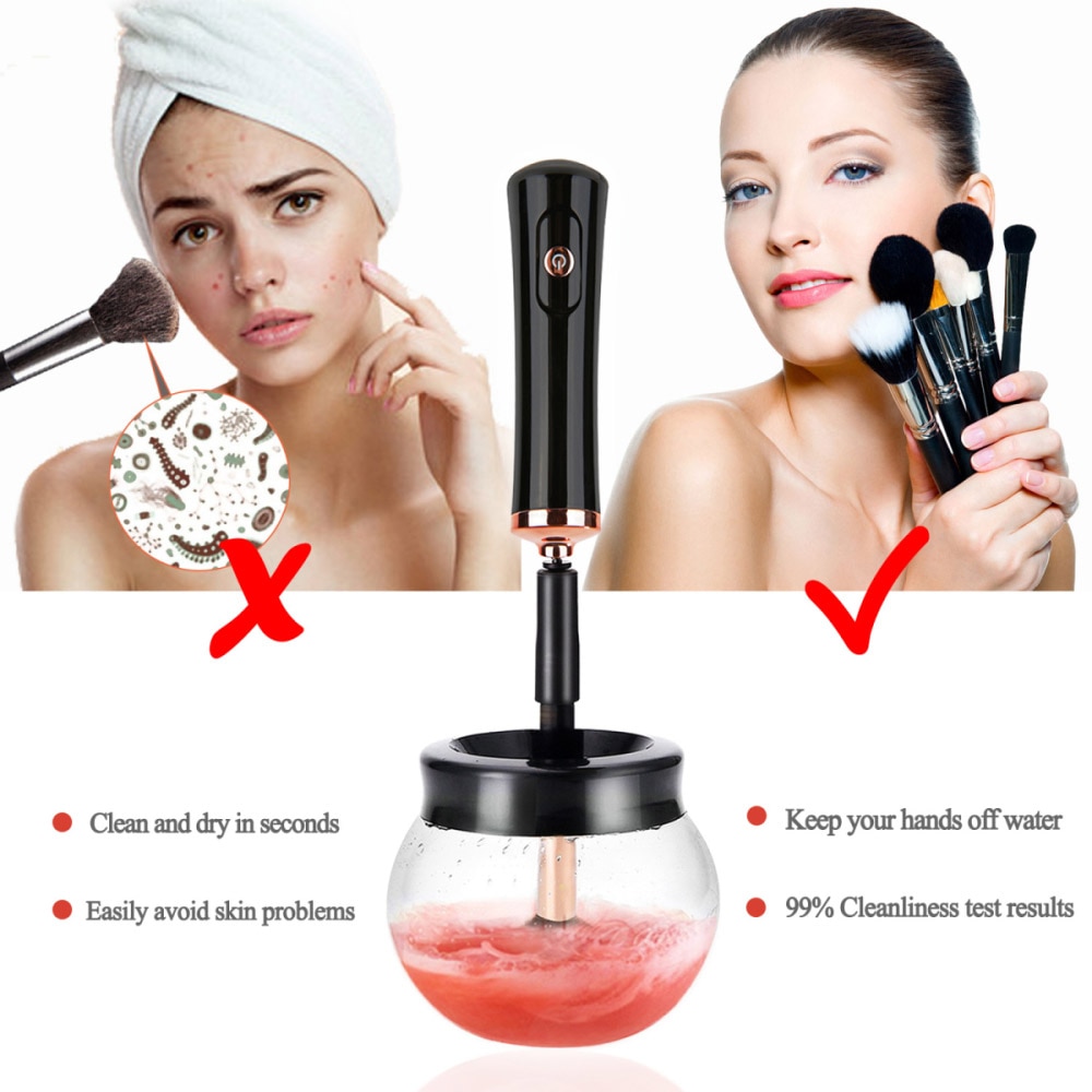 Electric Makeup Brush Cleaner Tool