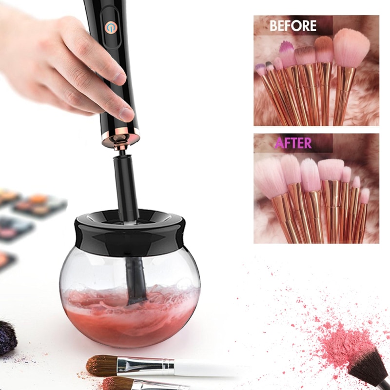 Electric Makeup Brush Cleaner Tool