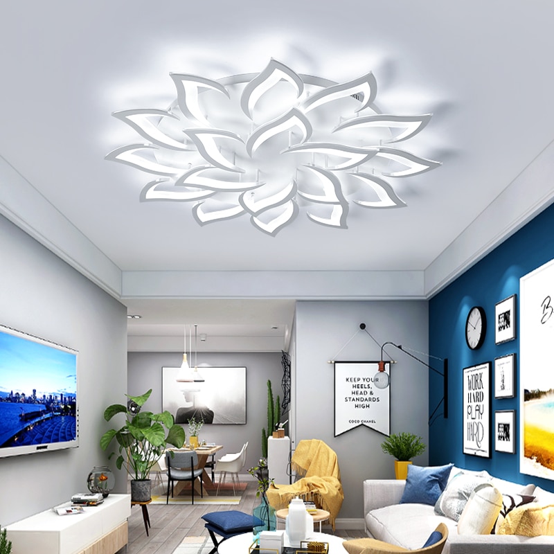 Modern LED Ceiling Lights Lotus