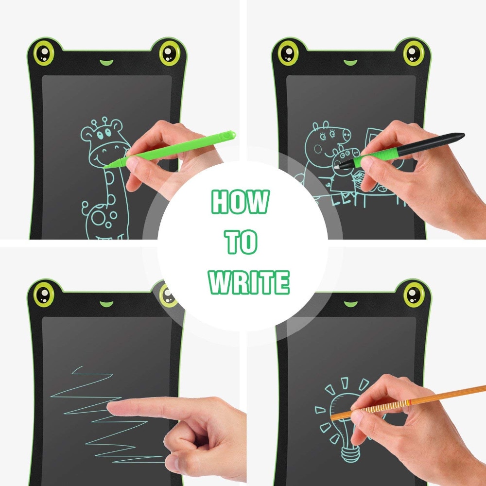 Writing Tablet Portable Frog Design