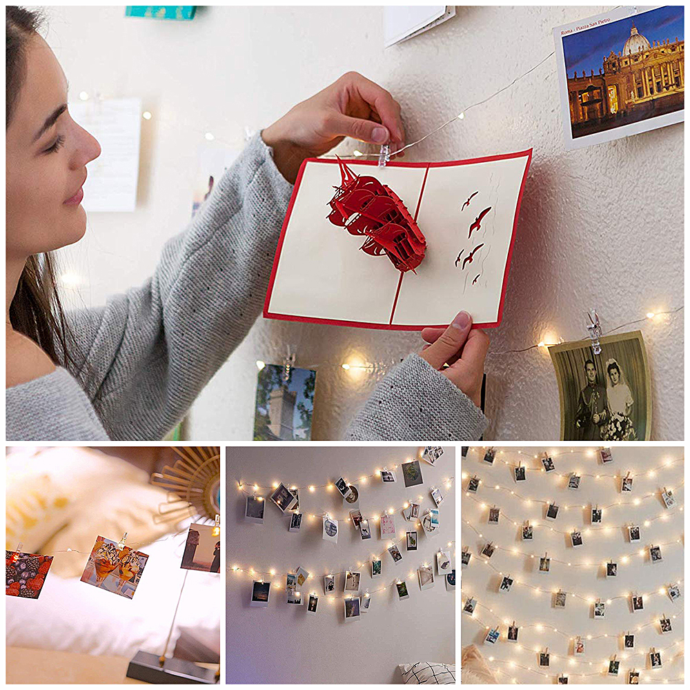 Fairy String Lights Photo Clip Decoration