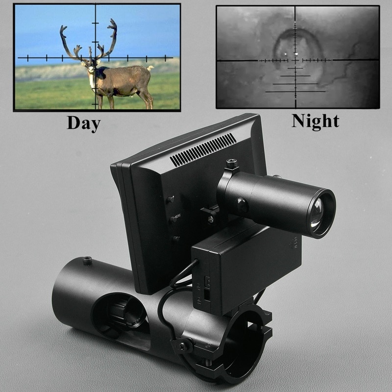 Hunting Scope with Digital Screen