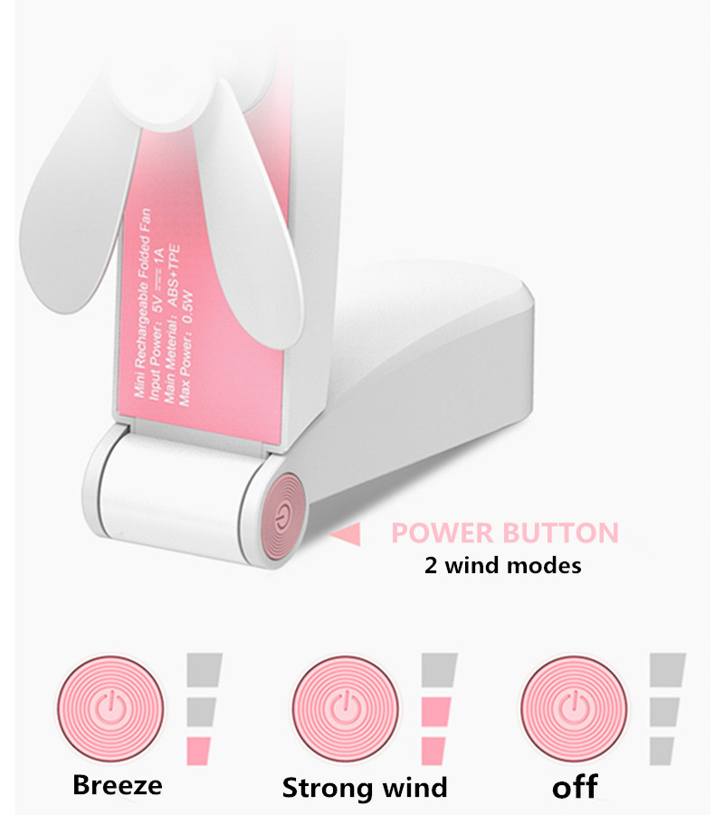 Battery Fan Rechargeable Device