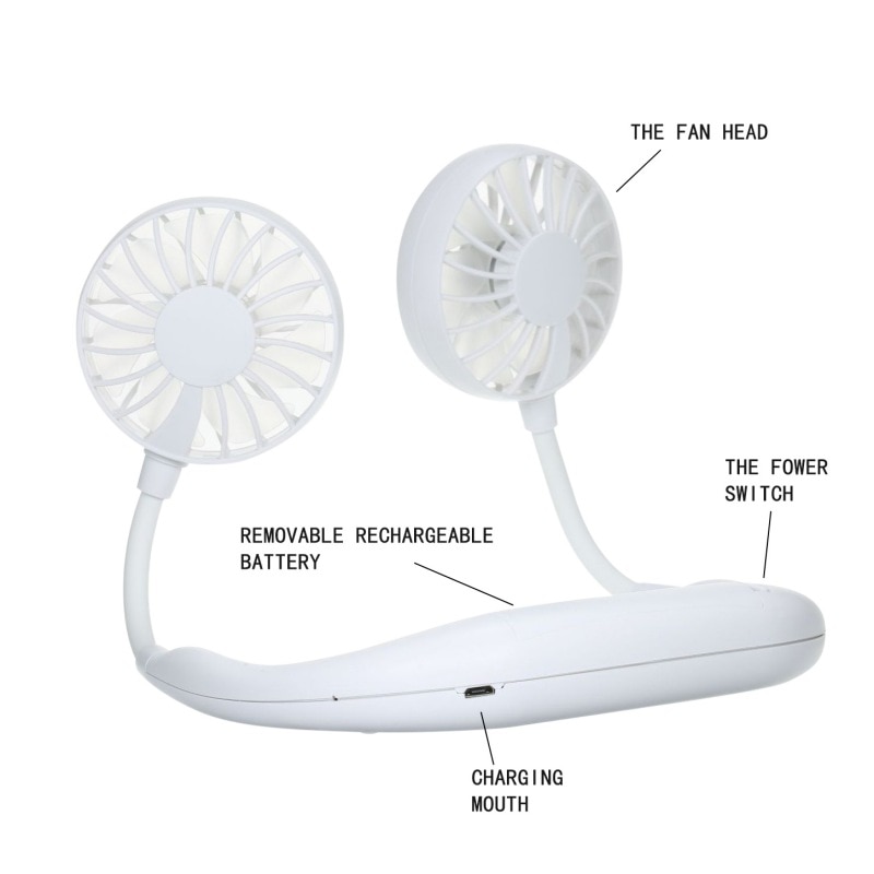 Battery Operated Fans Wearable Device