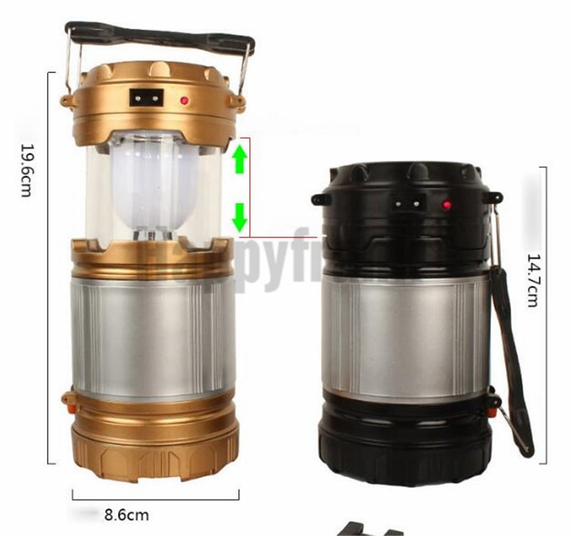 Solar Lanterns Rechargeable LED Lamp