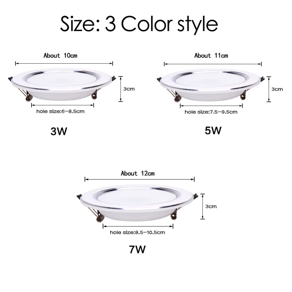 LED Downlights Round Recessed Light