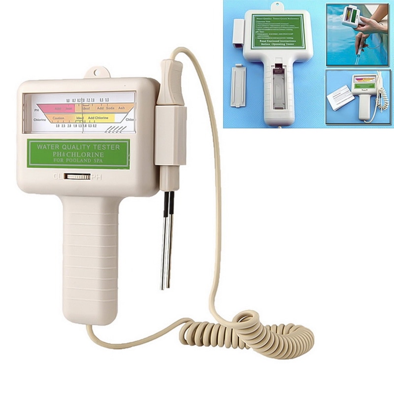 PH Water Tester and Chlorine Meter