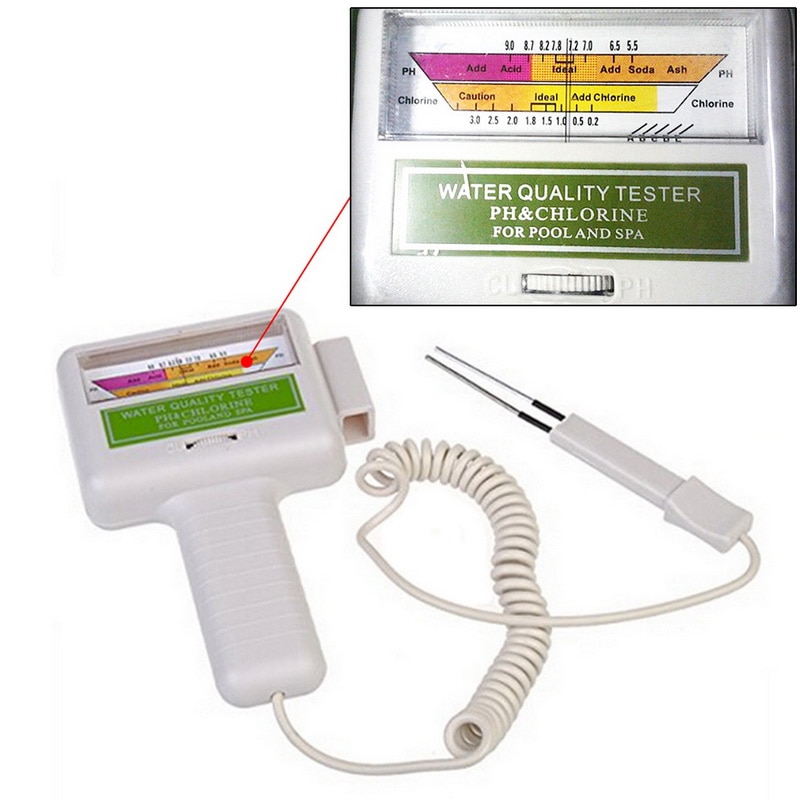 PH Water Tester and Chlorine Meter