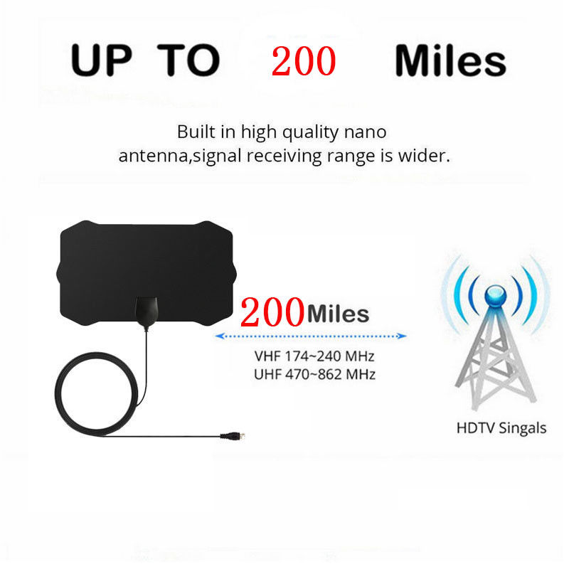 Indoor Antenna Digital HD 1080P