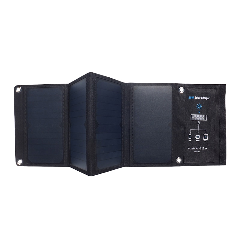 Portable Solar Charger Foldable Power Bank