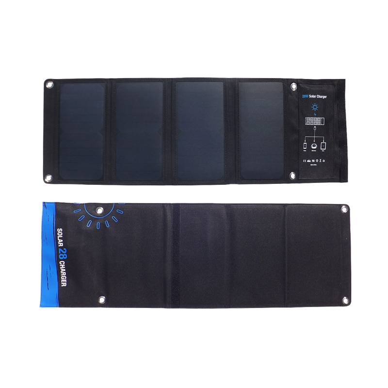 Portable Solar Charger Foldable Power Bank