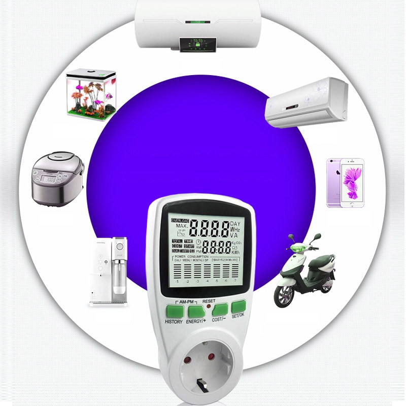 Wattmeter Digital Power Meter