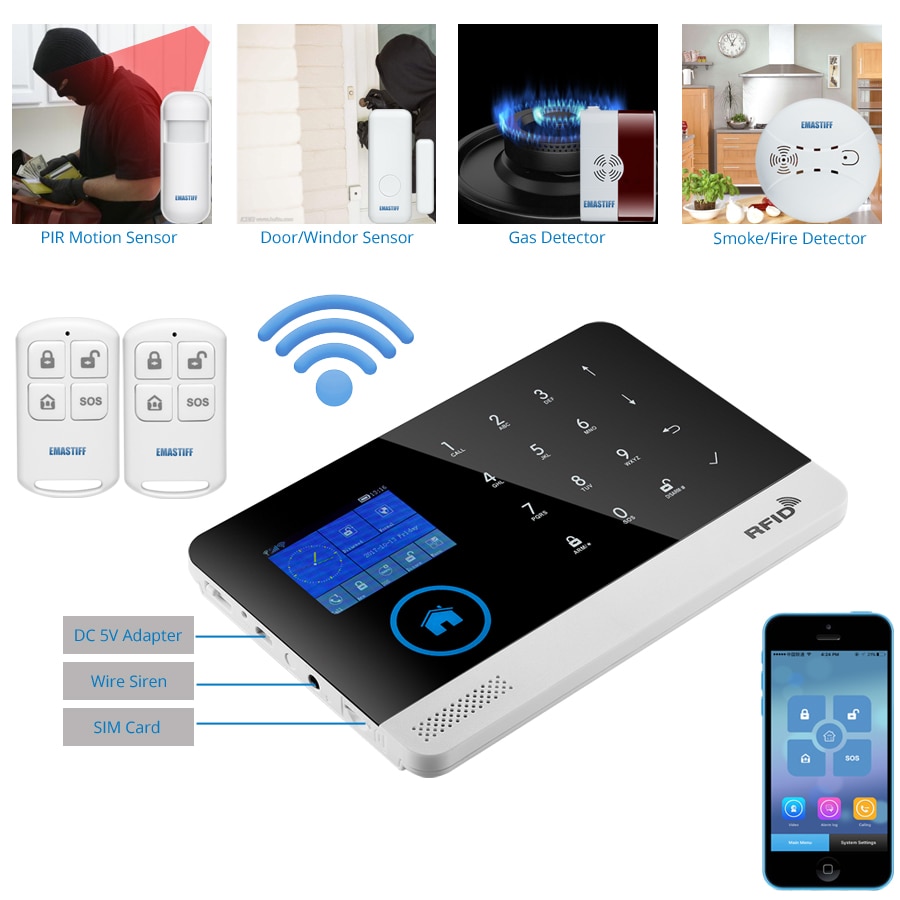 Security Alarm System Motion Sensor