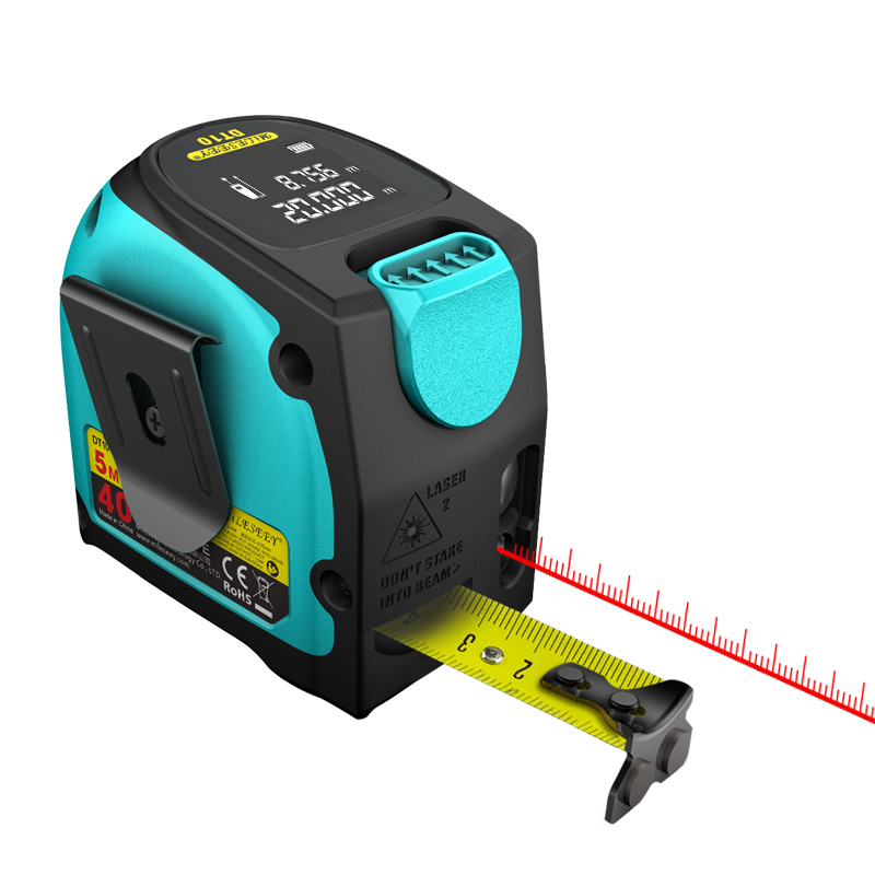 Laser Tape Measure 2-in-1 Tool