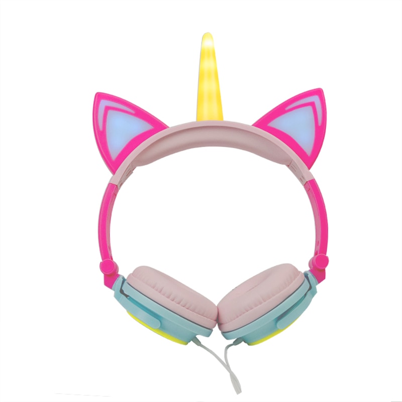 Unicorn Headphones Kids Earphones