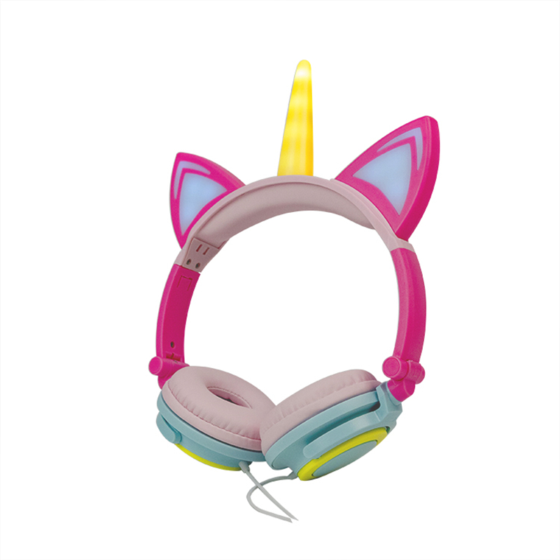 Unicorn Headphones Kids Earphones