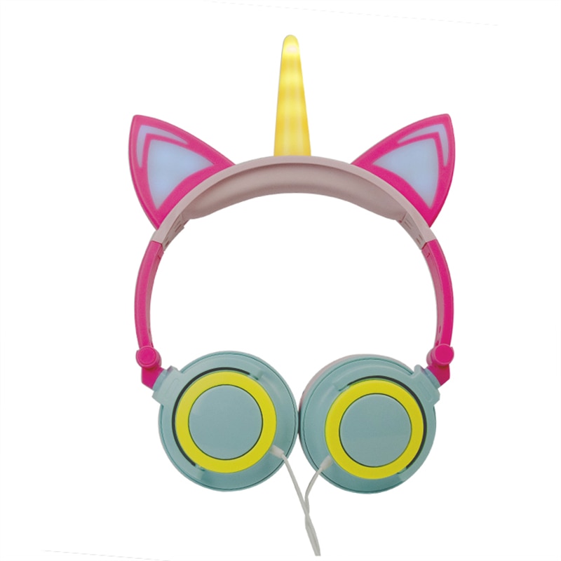 Unicorn Headphones Kids Earphones