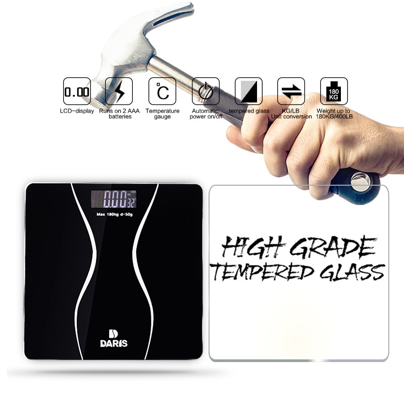 Digital Weight Scale LCD Display