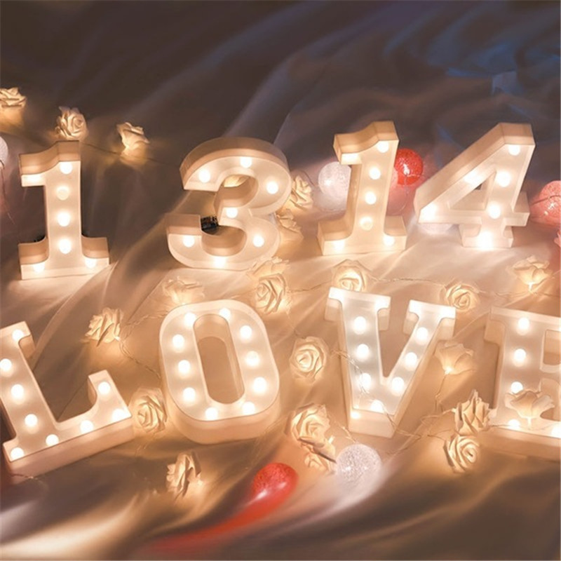 Light Up Letters LED Decoration