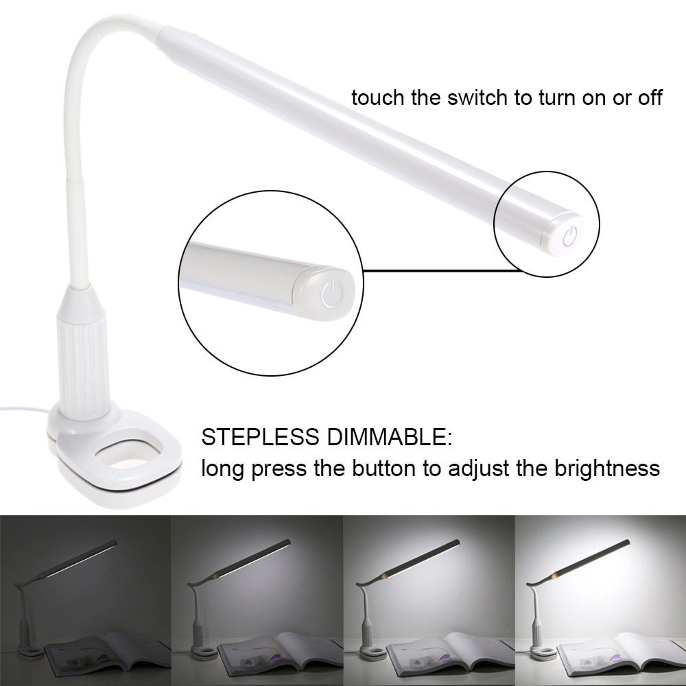 Clip on Light Portable Reading Lamp