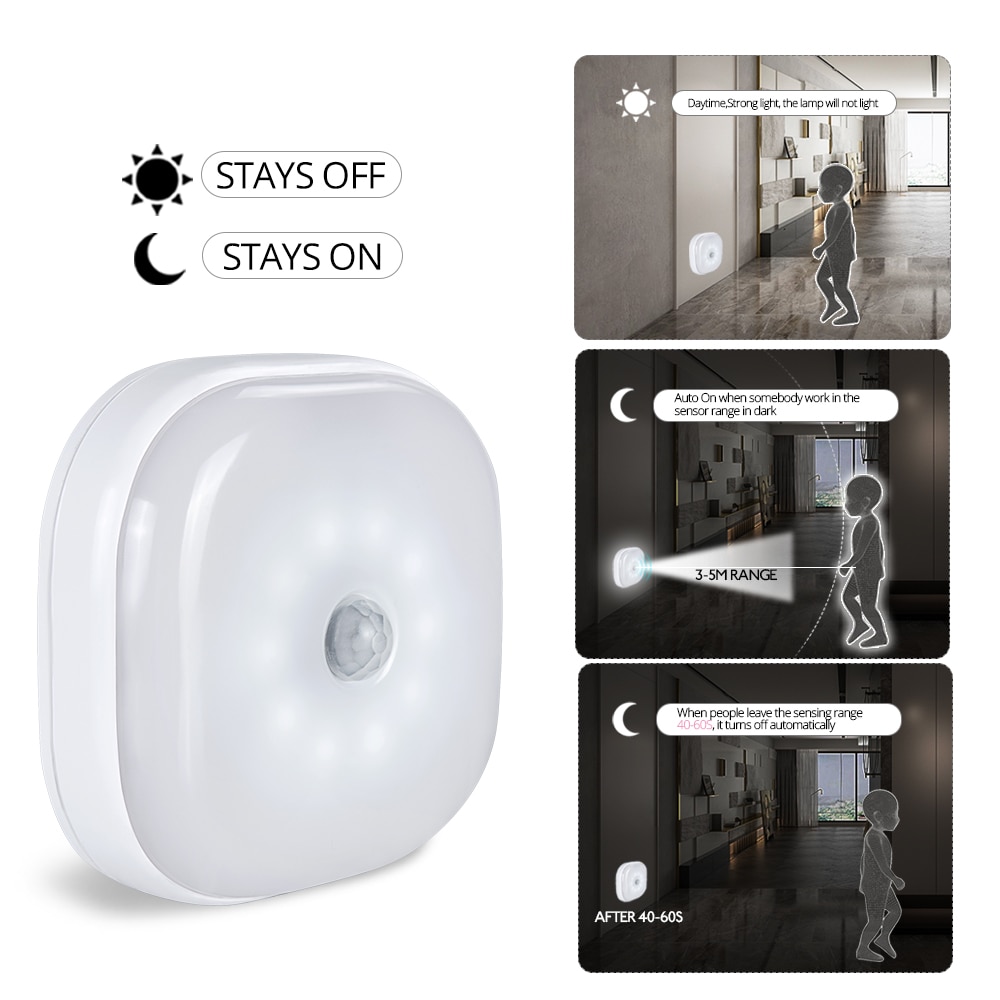 Wireless LED Lights Motion Sensor Lamp