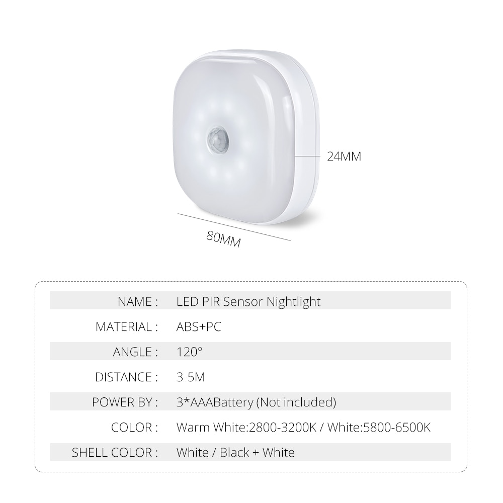 Wireless LED Lights Motion Sensor Lamp