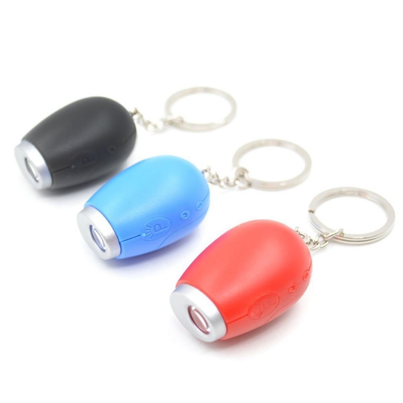 Projection Clock Portable LED Keychain