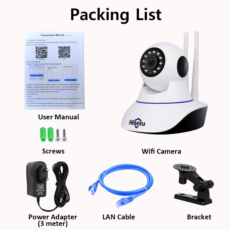 Wireless Security Cameras Monitoring System