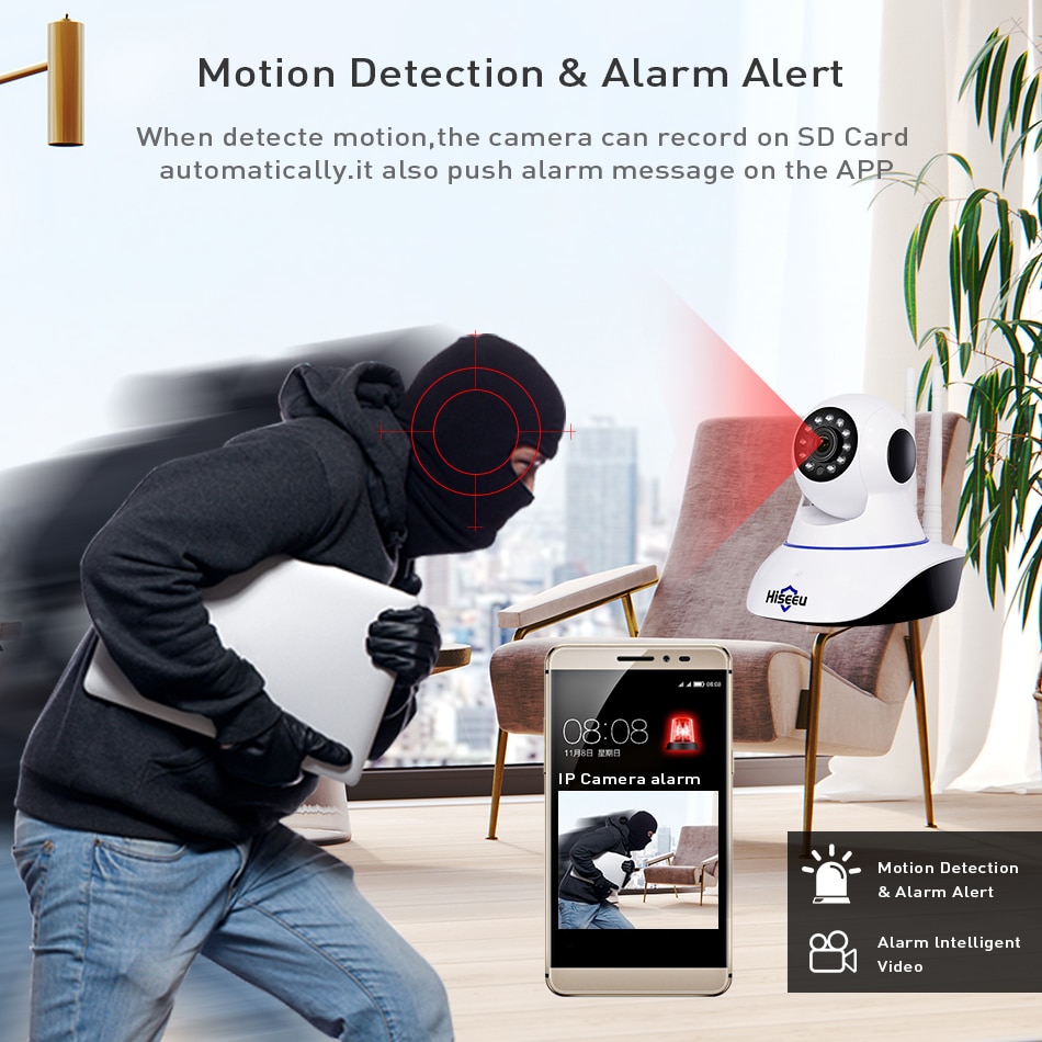 Wireless Security Cameras Monitoring System