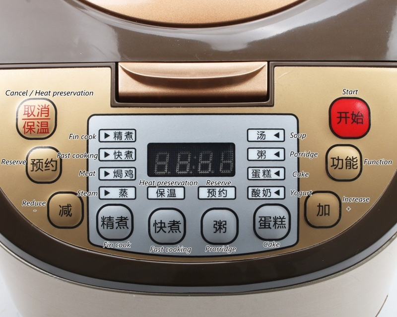 Electric Pressure Cooker Food Multi-Cooker