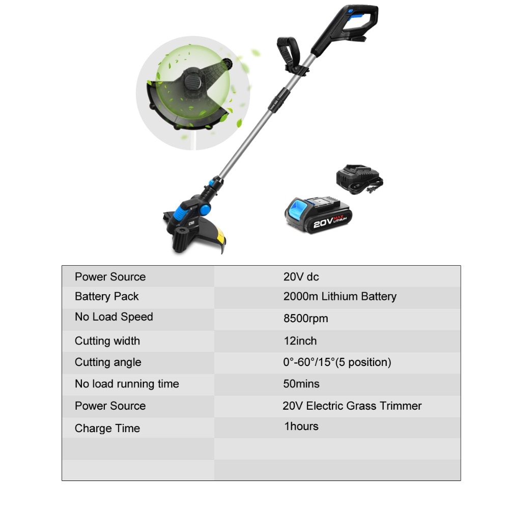 Lawn Trimmer Wireless Grass Cutter